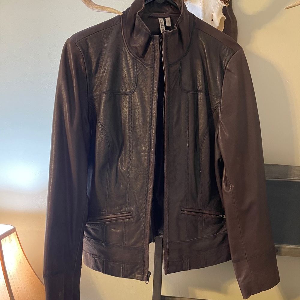 Leather jacket